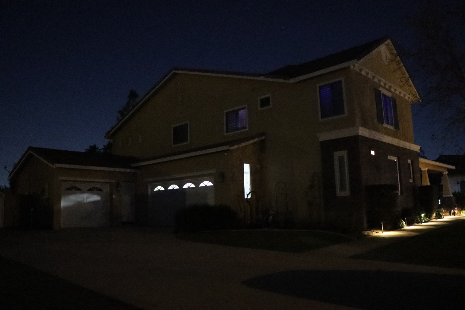 Home before lighting